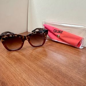 Tortoise colored sunglasses